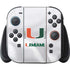 University of Miami White Jersey Nintendo Switch 2 (2025) with Joy-Con Skin